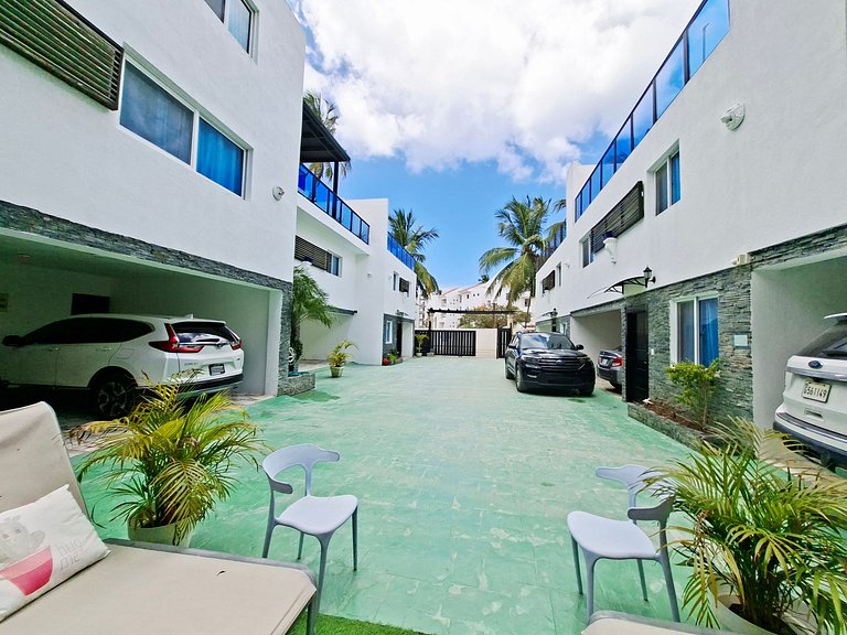Villa a pasos de la playa Los Corales Punta Cana