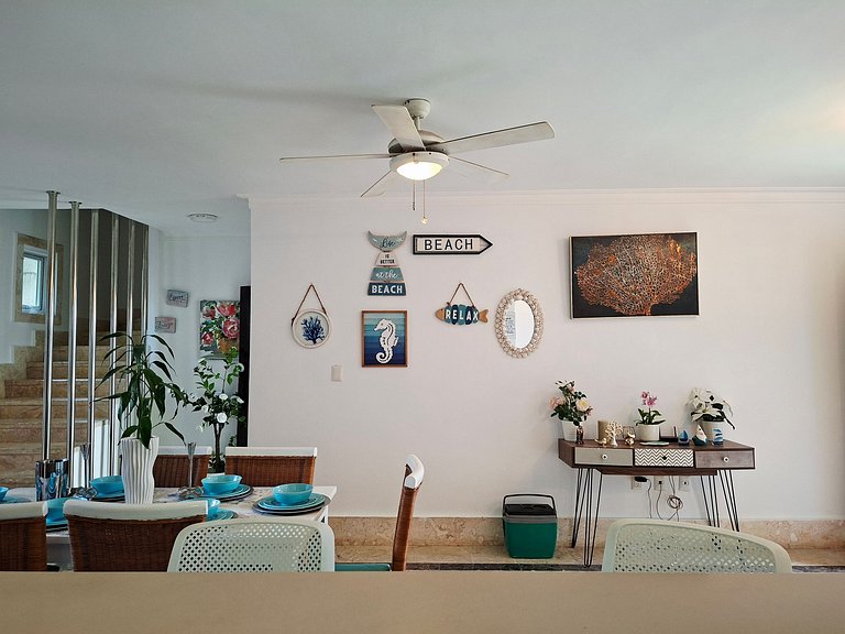 Villa a pasos de la playa Los Corales Punta Cana